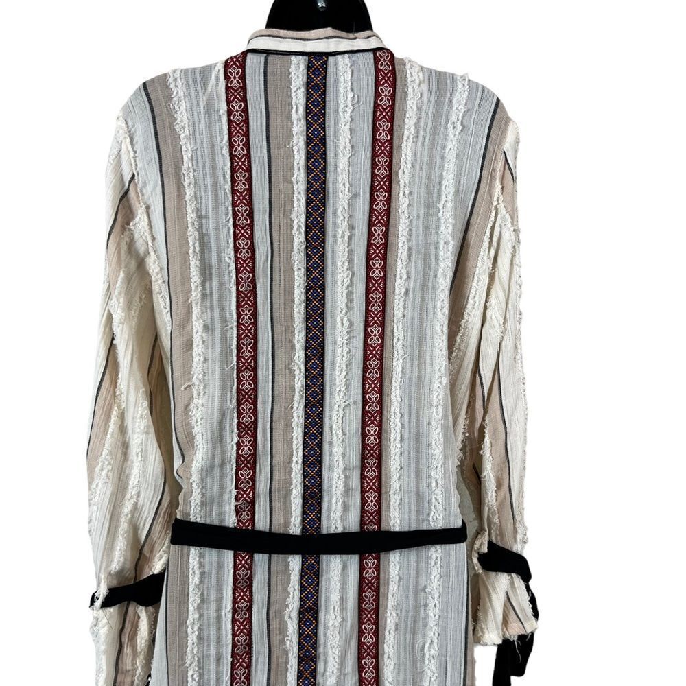ZARA LONGLINE BOHO DUSTER - Picture 15 of 16